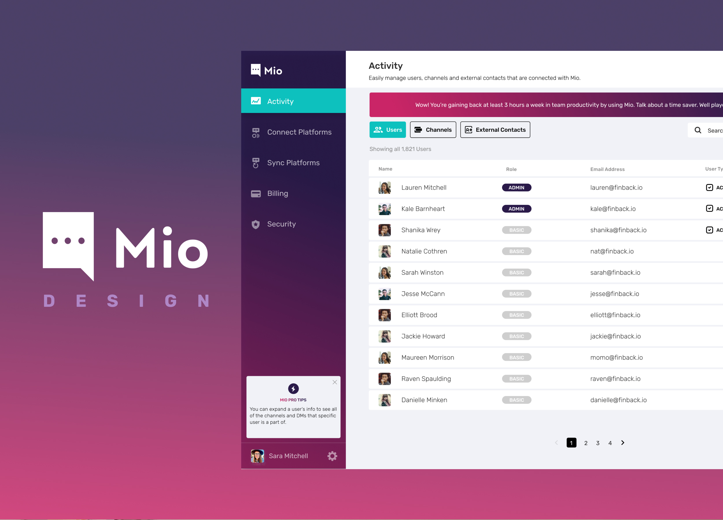 Mio: Software Design